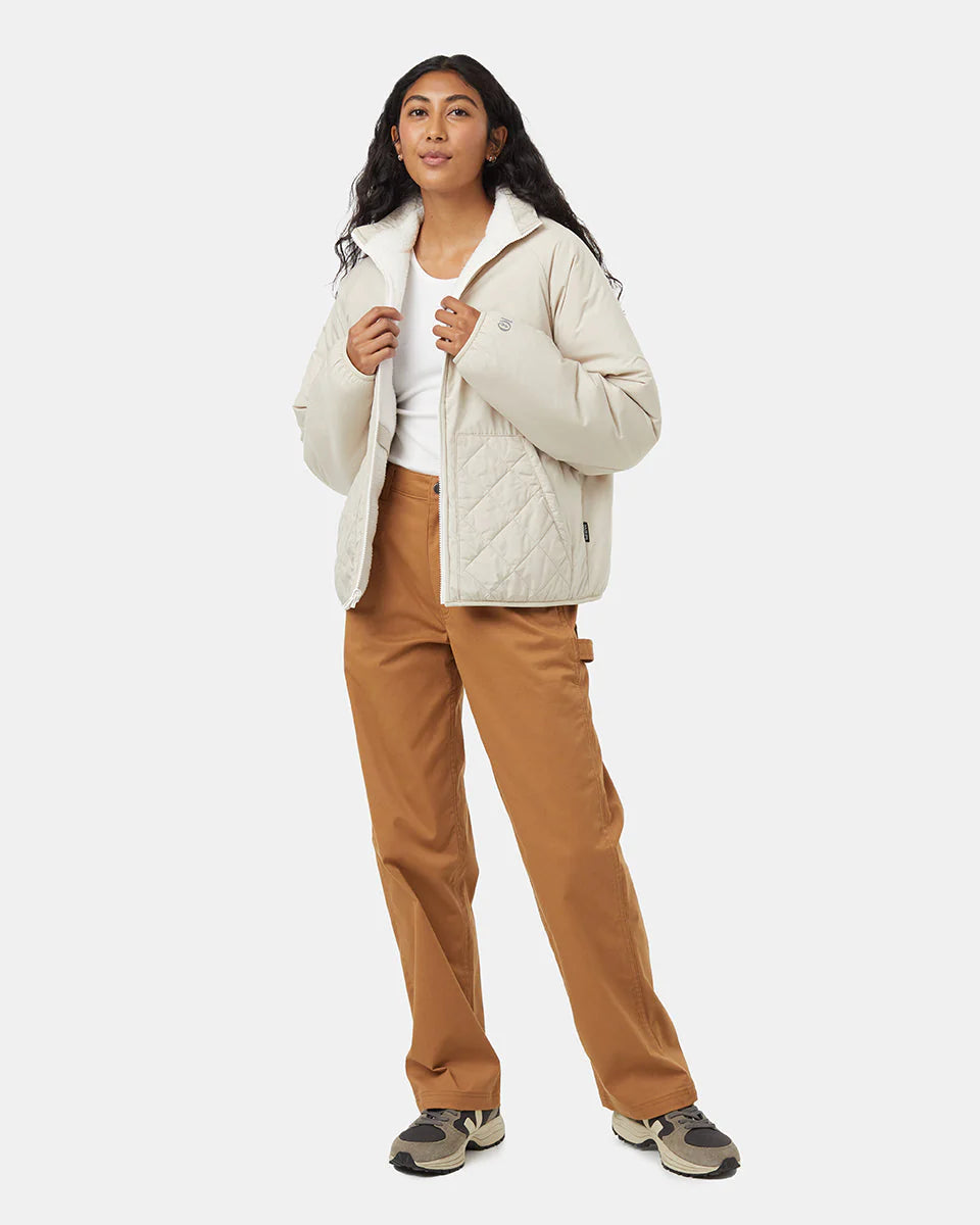 Tentree Fleece - Women's EcoLoft Reversible Short Jacket – Oval