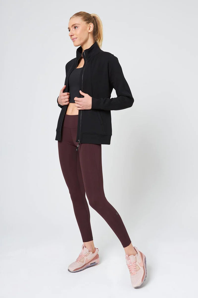 Cotton zip sales up jacket women's