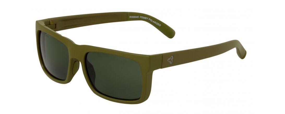 Ryder Mirror Lens Sunglasses - Bamboo - Positive Signs + Print