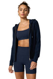 MPG Hoodies - Women's Cozy Fleece Full Zip Hoodie