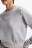 MPG Tops - Women's Dreamweave Pleated Crew Neck Sweatshirt