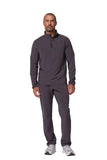 MPG Tops - Men's Rove Mixed Media Half-Zip Long Sleeve