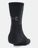 Under Armour Socks- Unisex 3-Pack Mid-Crew
