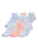 Under Armour Socks - Unisex Essential 6-Pack Low Cut