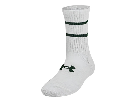 Under Armour Socks -  Youth 3-Maker Mid Crew Socks 3 Pack