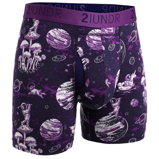 Cloudoon Men's Underwear U-type Double-layer Crotch Underpants Boxer Briefs- 4pcs