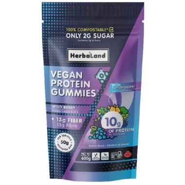 Herbaland Vegan Protein Gummies 600g