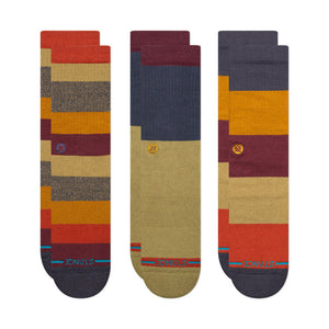 Stance Socks - Cabin Fever Crew 3 Pack