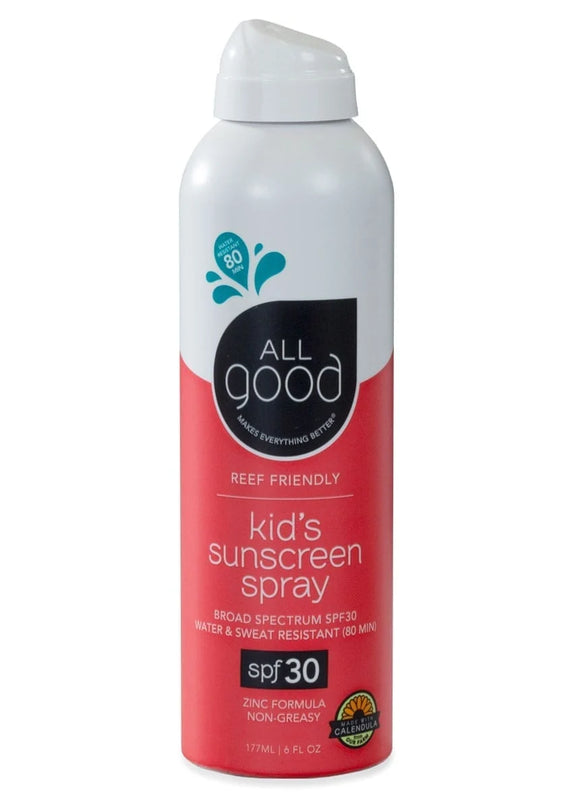 All Good SPF 30 Kids Sunscreen Spray 177ml