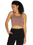 C'est Moi - Bamboo Crop Tank Top