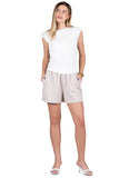 C'est Moi - Recycled Poly/ Cotton Fleece Mid Shorts