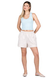 C'est Moi - Recycled Poly/ Cotton Fleece Mid Shorts