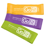 Gofit Bands - Latex Free 3 Pack Flat Bands