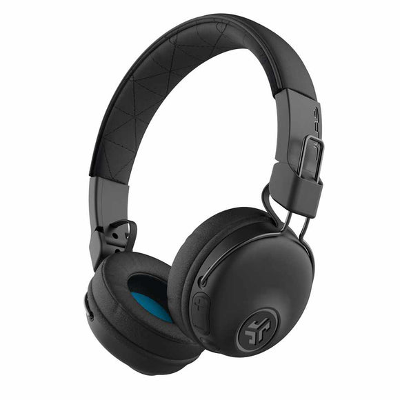JLab Studio Bluetooth Wireless On-Ear Headphones Black