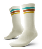 Outway Socks - Retro Off White Crew