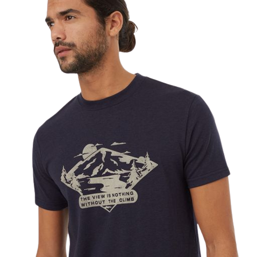 Tentree T-Shirts - Men's Mountain View