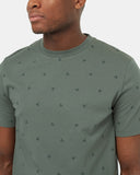 Tentree T-Shirts - Men's Coral Print