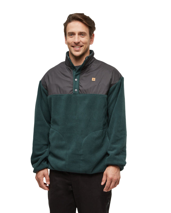 Tentree Fleece - Men's Stave 1/4 Quarter Snap MicroFleece Sweatshirt