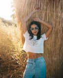 Tentree T-Shirts - Women’s Floral Crop T-Shirt