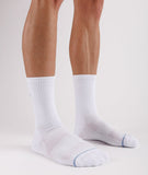 Outway Socks - Flagship White Supima Cotton Crew