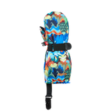 Kombi Mitts - Childrens Crazy Cariboo Mittens with  Clip