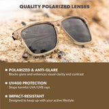 Knockaround Sunglasses - Fast Lanes Sandbar Aviator Green Polarized