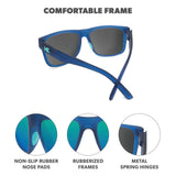 Knockaround Sunglasses - Torrey Pines Sport Polarized