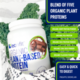 LEANFIT Organic Plant Based Protein Chocolate 715g