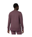 MPG Tops - Women's Serene Brushed Side Slit Relaxed Pullover