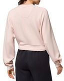 MPG Tops - Women's Dreamweave Pleated Crew Neck Sweatshirt
