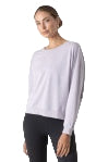 MPG Tops - Women's Cozy Fleece Relaxed Crew