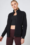 MPG Jackets - Women's Ease Organic Cotton Recycled Polyester Zip-Up with Standing Collar