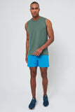 MPG Tanks - Men's Dynamic Recycled Polyester Stink-Free Tank Top with Slits