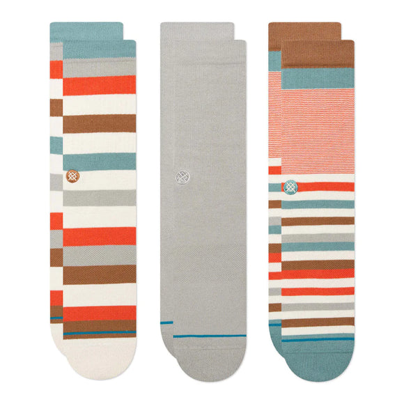 Stance Socks - Waldos 3 Pack Combed Cotton Crew