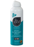 All Good SPF 30 Sport Mineral Sunscreen Spray, 6 oz.