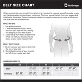 Harbinger Belts - HexCore Lifting Belt 4.5" Women's