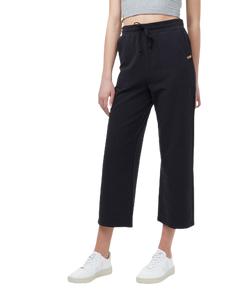 Tentree Pants - Women's French Terry Cropped Wide Leg Sweatpant