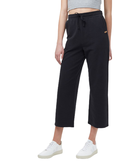 Tentree Pants - Women's French Terry Cropped Wide Leg Sweatpant