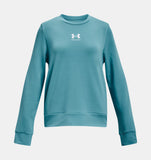 Under Armour Youth LS T-Shirt - Rival Terry Crew