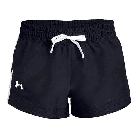 Under Armour Shorts Girls Youth Large Black Pink Athletic Running Gym  Casual