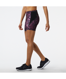 New Balance Shorts - Women's Impact Run Printed Fitted 5"