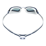AquaSphere Fastlane Swim Goggles - Red Titanium Mirrored Lens