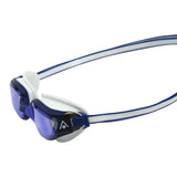 AquaSphere Fastlane Swim Goggles - Blue Titanium Mirrored Lens