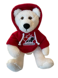 SAH 10" Curly Critter Bear with Hockey Canada Sweater