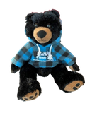 SAH 12" Cuddle Critter Black Bear w Richmond Olympic Oval Hoodie