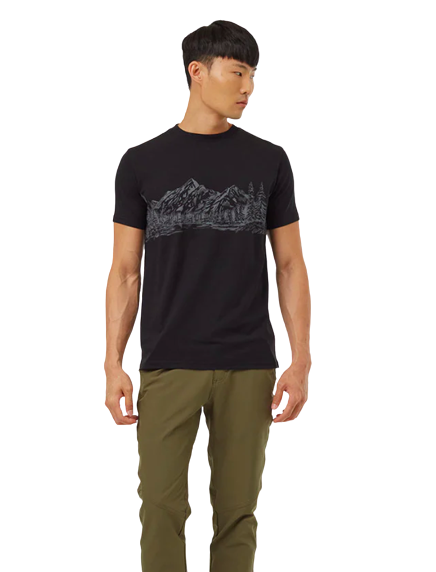 Tentree T-Shirts - Men's Mountain Scenic