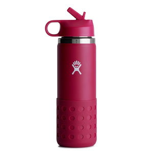 Hydro Flask 20oz - Kids Wide Mouth Straw Lid & Boot